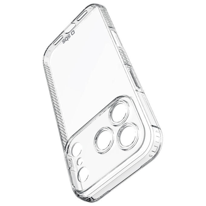 SBS TEEX2IP1869 Extreme X2 Cover per iPhone 17 Pro Max e 18 Pro Max 6.9'' resistente alle cadute fino a 2 m colore Trasparente