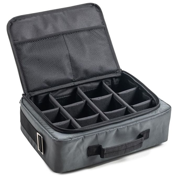 BandW TEX.166.RPD Borsa per Fotocamera Sistema Divisori RPD Poliestere Impermeabile Colore Grigio