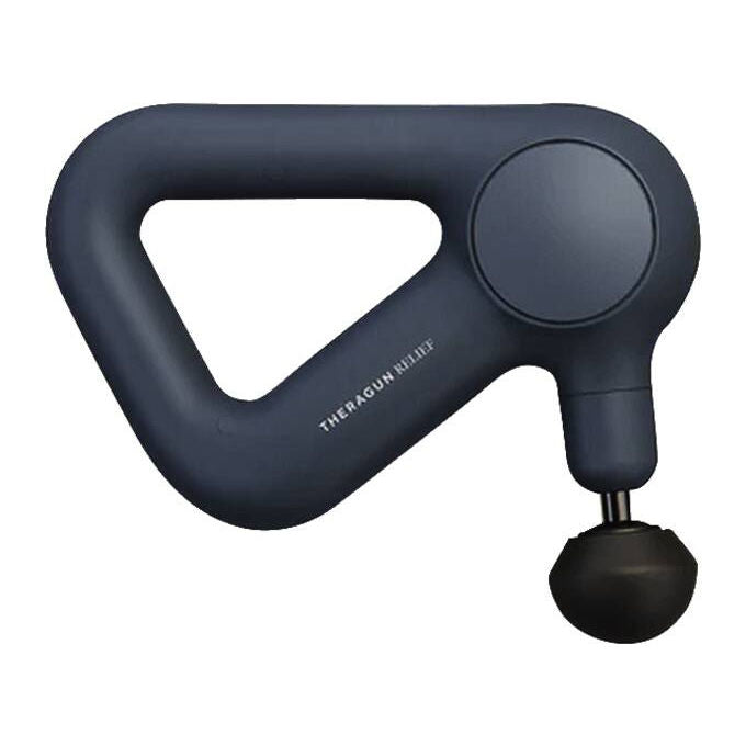 Therabody TG0003968-3A40 Theragun Relief Massaggiatore a Percussione con Batteria Ricaricabile 120 min Display LCD Bluetooth Colore Blu