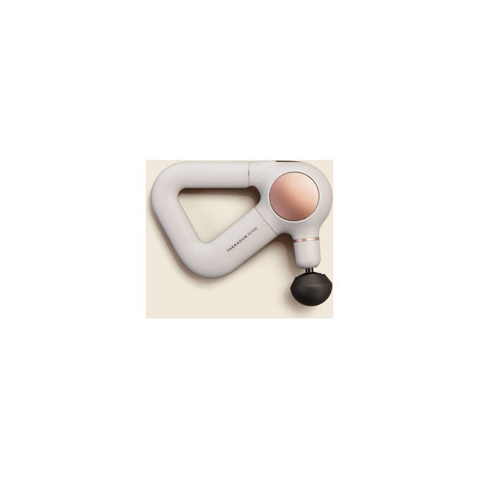 Therabody TG0003972-3A20 Theragun Sense Massaggiatore a Percussione con Display LCD Bluetooth e Impugnatura Ergonomica Autonomia 120 min Batteria agli Ioni di Litio colore Nero Bianco