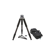 Novoflex TRIOC2840 TrioPod Treppiede in Fibra di Carbonio a 4 Segmenti con Gambe Intercambiabili Altezza Max 148 cm Min 6,5 cm Colore Nero Grigio