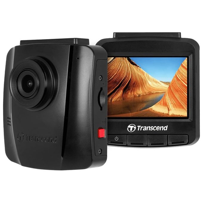 Transcend TS-DP110M-64G DrivePro 110 Dashcam Quad HD 2560x1440 Pixel 140° Angolo di Visione con G-Sensor e WDR colore Nero