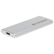 Transcend TS120GESD240C ESD240C SSD Esterno Portatile 120 GB USB 3.1 Gen 2 Type C colore Argento