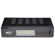 Digiquest RICD1201_SE Twin Tuner Small Edition Decoder Digitale Terrestre DVB-T2 Full HD PVR Doppio Sintonizzatore Ethernet colore Nero
