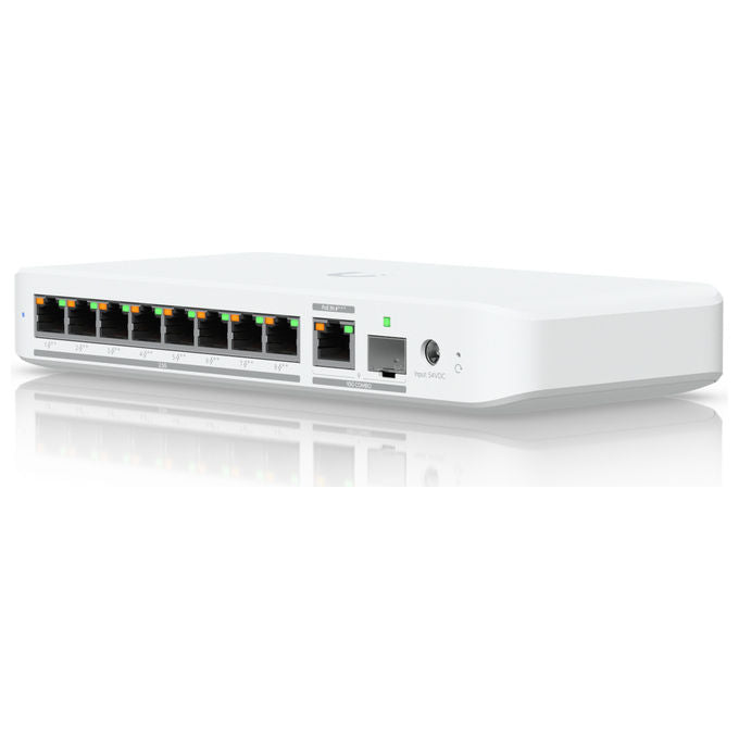 Ubiquiti USW-FLEX-2.5G-8-POE Switch gestito 8 porte 2.5G PoE++ colore Bianco
