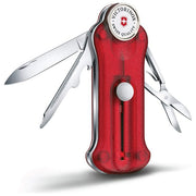 Victorinox 0.7052.T Golf Tool Coltello Multifunzione 10 Funzioni Lama Grande Rosso Trasparente
