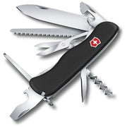 Victorinox 0.8513.3 Outrider Multitool 14 Funzioni Lama Grande Forbici Cacciavite Phillips Apriscatole Cavatappi colore Nero