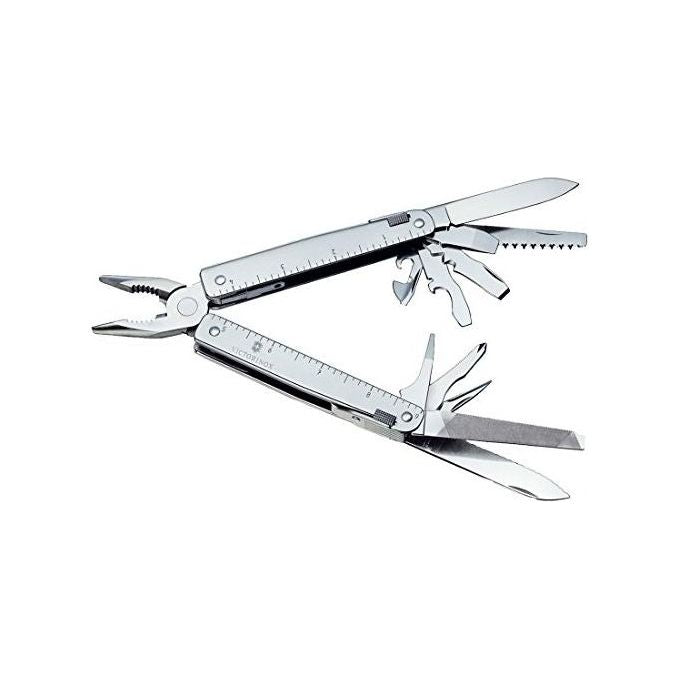 Victorinox 589 SwissTool Multifunzione 26 Funzioni Acciaio Inossidabile con Fodero in Nylon colore Argento Metallico
