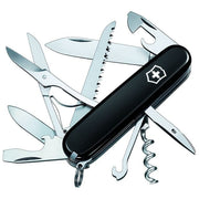 Victorinox 1.3713.3B1 Huntsman Coltellino Svizzero 15 Funzioni con Forbici e Seghetto per Legno colore Nero