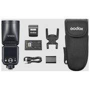 Godox V100-S V100 Flash compatto 100 W TTL Wireless 2.4 GHz touchscreen per Sony colore Nero