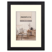 ZEP Portafoto Malmo black 20x30-30x40cm in Legno con Passepartout