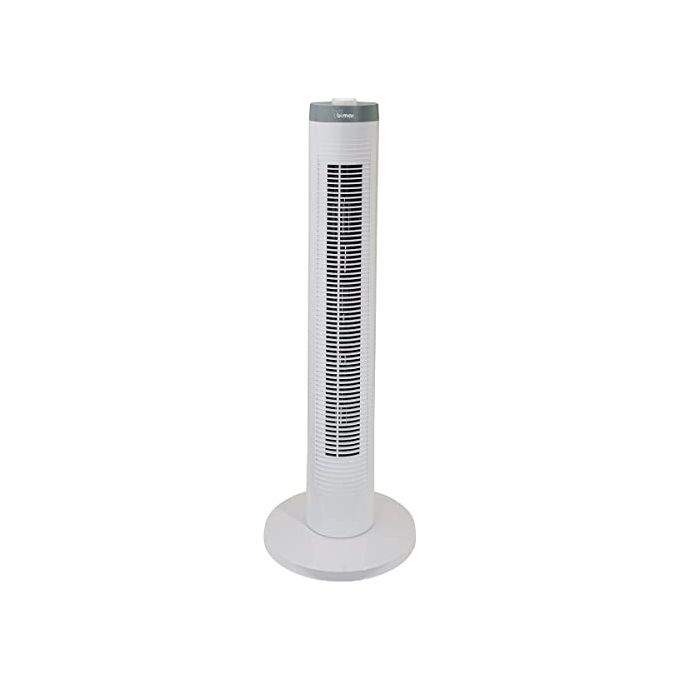 Bimar VC77 Ventilatore a Colonna 80 cm 3 Velocita' Timer 60 min Oscillazione Automatica Motore Induzione 45W colore Bianco