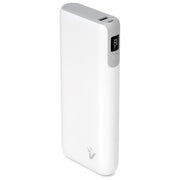 Vultech VPB-DL20WH Power Bank 20000 mAh con Display LED USB Quick Charge 3.0 Type-C PD 65W colore Bianco