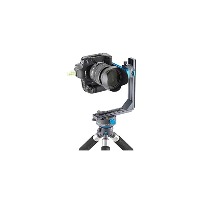 Novoflex VR-PRO II HD VR-System PRO II Testa panoramica 3D professionale per fotocamere DSLR e obiettivi fino a 220 mm Regolazione parallax-free con 72 posizioni a 5° Peso 1.69 Kg colore Blu