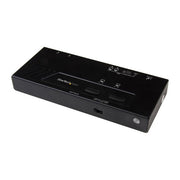 StarTech.com VS222HD4K Switch a Matrice HDMI 2x2 4K 3840x2160 Pixel HDCP Telecomando IR colore Nero