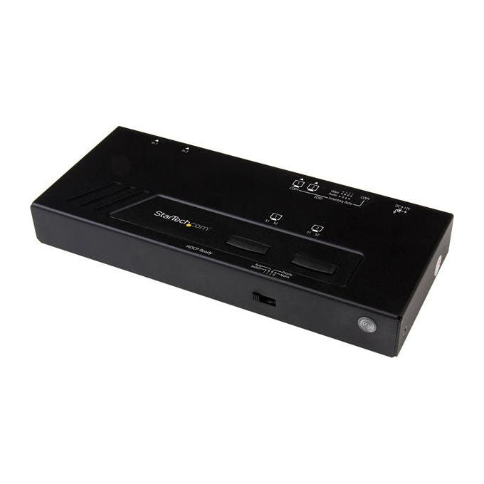 StarTech.com VS222HD4K Switch a Matrice HDMI 2x2 4K 3840x2160 Pixel HDCP Telecomando IR colore Nero