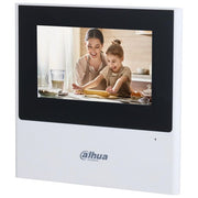 Dahua VTH2611L-WP Monitor Videocitofono Interno 4.3'' Touch Screen IP WiFi colore Nero Bianco
