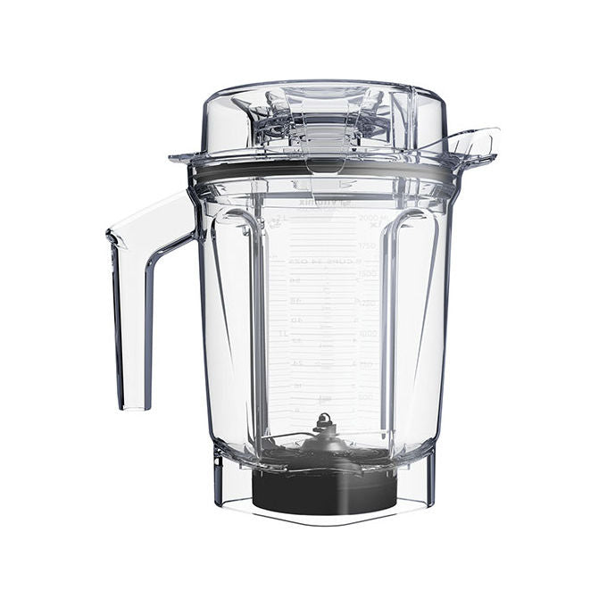 Vitamix VTX 065207 Ciotola per frullatore 2 L materiale Tritan privo di BPA colore Nero Trasparente
