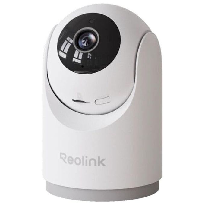 Reolink E331 telecamera IP Wi-Fi 2K per interni, pan tilt motorizzato, 5 MP, visione notturna, audio bidirezionale, microSD