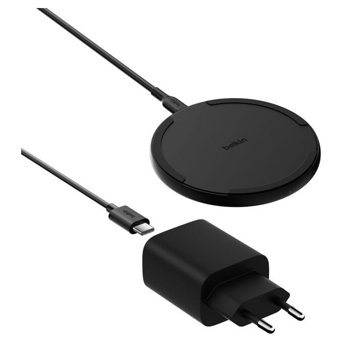 Belkin WIA012KQBK Caricatore Interno Ricarica rapida Carica wireless 15 W colore Nero