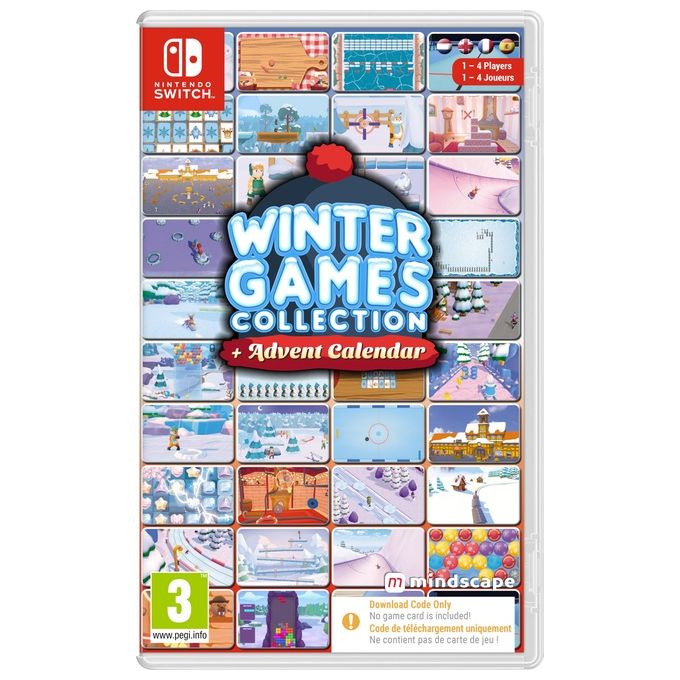 Mindscape, Winter Games Collection, Advent Calendar, Nintendo Switch, Sport, Compilation