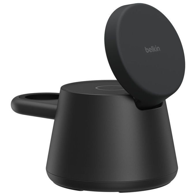 Belkin WIZ052KQBK Caricatore Wireless 25 W Qi2 con Ricarica Rapida Power Delivery 1 porta USB C Cavo 1,5 m colore Nero