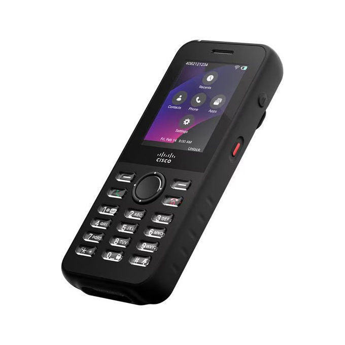 Cisco WIRELESS PHONE 9821 BUNDLE Cisco Wireless Phone 9821 Bundle colore Carbon Black