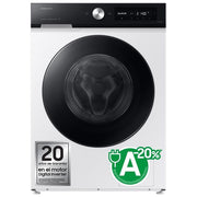 Samsung WW90DB8U95GH BESPOKE AI Lavatrice Frontale 9 Kg 1400 rpm Classe A QuickDrive Wi-Fi Vapore (85x60x60 cm) colore Bianco
