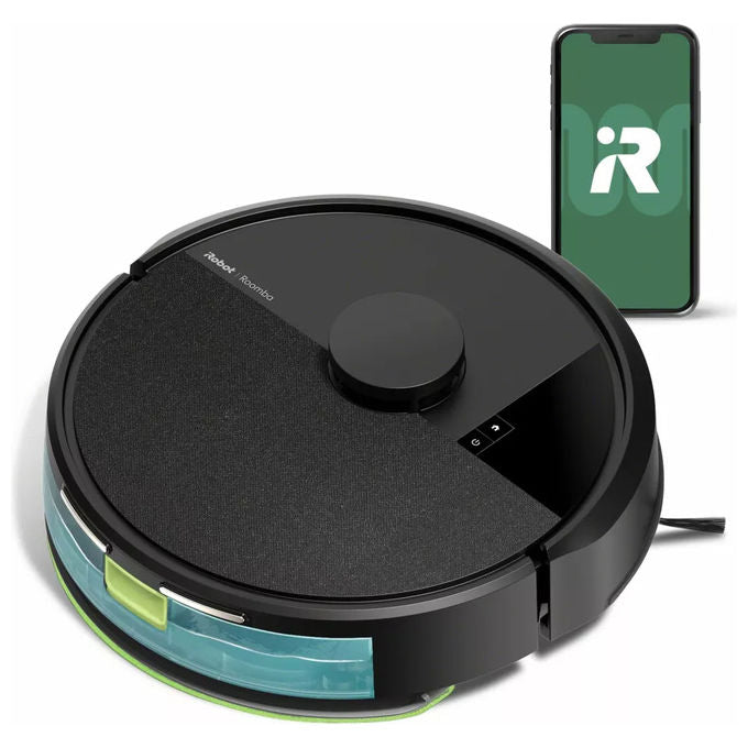 IRobot Y311 Roomba 105 Combo Robot aspirapolvere LiDAR 0,4 L autonomia 120 min Wi-Fi app lavapavimenti 7000 Pa colore Nero