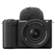 Sony ZVE10M2KB.CEC ZV-E10 II Fotocamera Mirrorless 26 MP Video 4K 60p con Obiettivo 16-50 mm colore Nero
