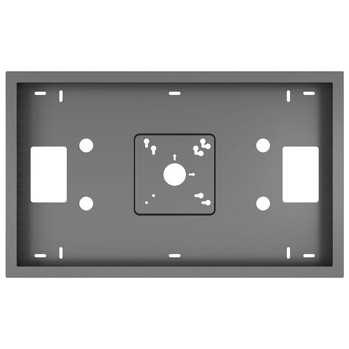 Multibrackets 7350105211386 M Pro Series Involucro di Sicurezza per Samsung QB24R e QB24R-T VESA 100x100 75x75 mm colore Nero