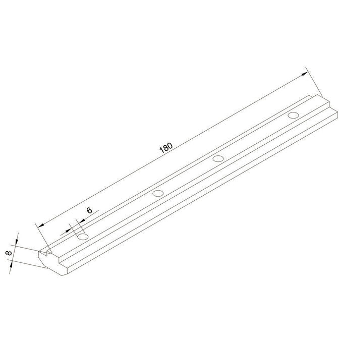 Multibrackets Accessorio Montaggio Monitor Alluminio Serie Pro Set 4 Barre