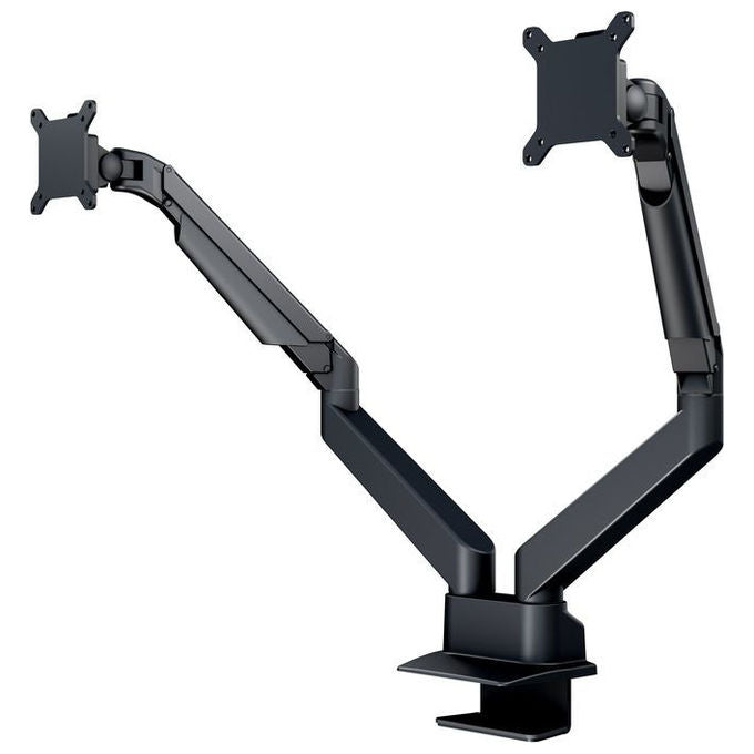 Multibrackets, Supporto TV da Scrivania, 32'', Nero, Doppio Monitor