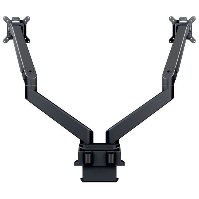 Multibrackets, Supporto TV da Scrivania, 32'', Nero, Doppio Monitor