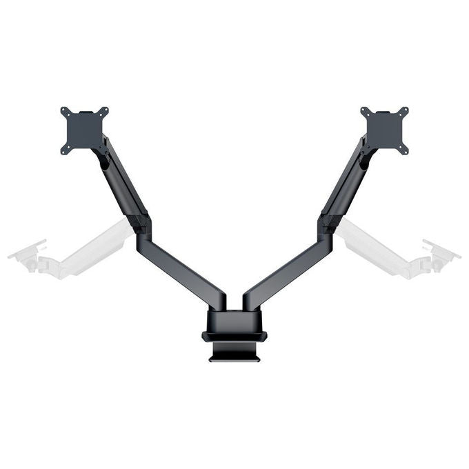 Multibrackets, Supporto TV da Scrivania, 32'', Nero, Doppio Monitor