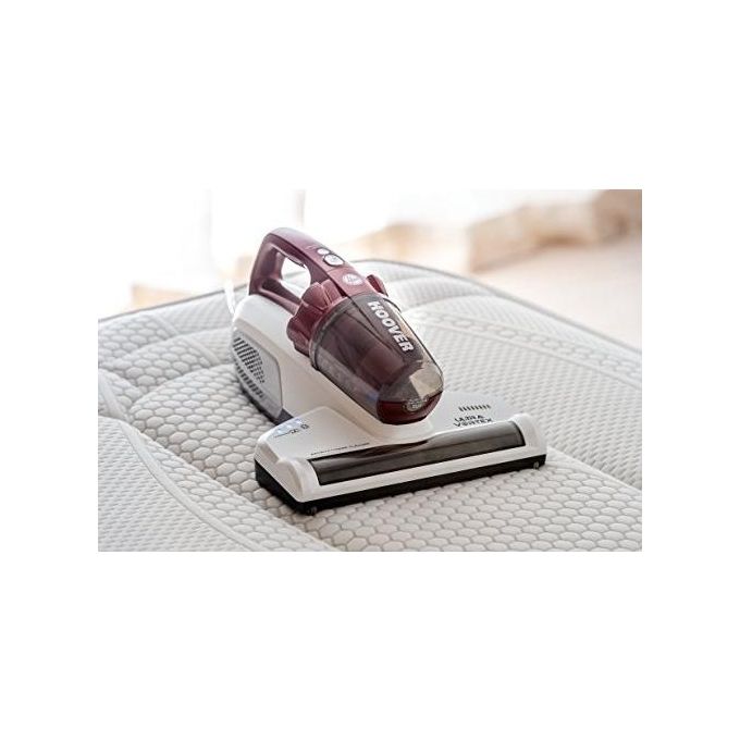 Hoover MBC500UV Aspirapolvere con Filo senza Sacco Capacita' 0,3 Litri Sistema Ciclonico Rosso-Bianco