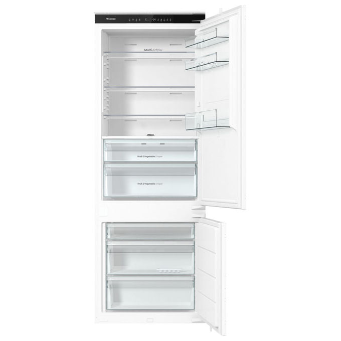 Hisense MBI54370E Frigorifero Combinato da Incasso Total No Frost 371 L Wi-Fi Classe D colore Bianco (194x75x54 cm)
