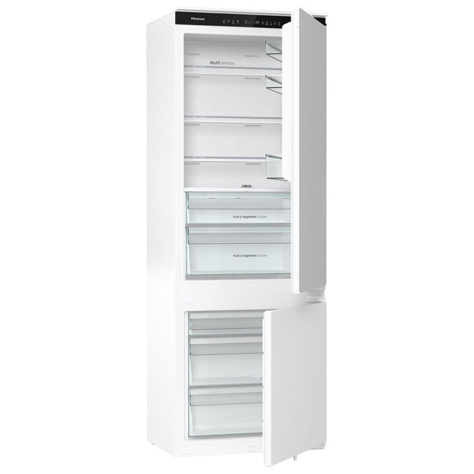 Hisense MBI54370E Frigorifero Combinato da Incasso Total No Frost 371 L Wi-Fi Classe D colore Bianco (194x75x54 cm)