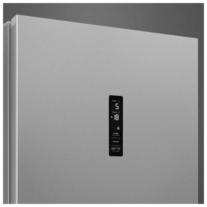 Smeg MBV45XDNMC Frigorifero Combinato 443 L 2010 cm Classe C 35 dB Inox look antimpronta (60x60x85 cm) colore Inox Look