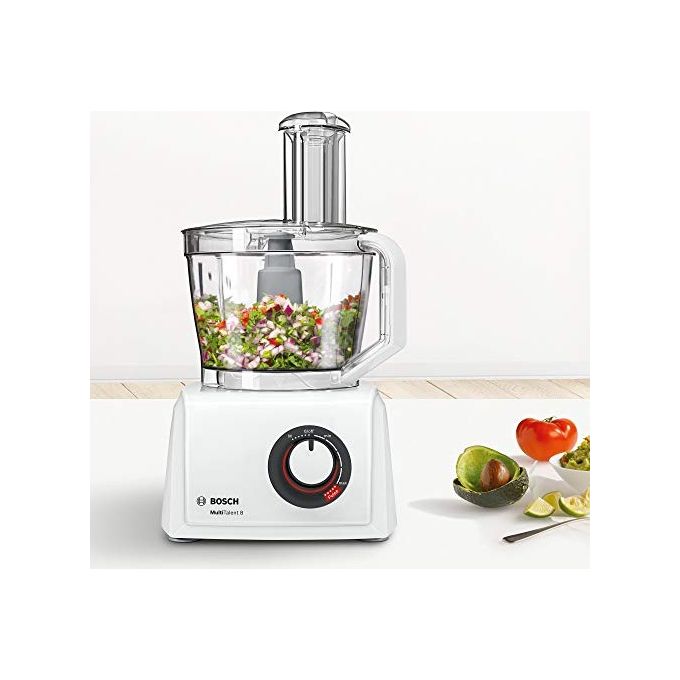 Bosch MC812W501 MultiTalent 8 Robot da Cucina Compatto Potenza 1000 W Ciotola XXL Capacita' 3,9 Litri Bianco