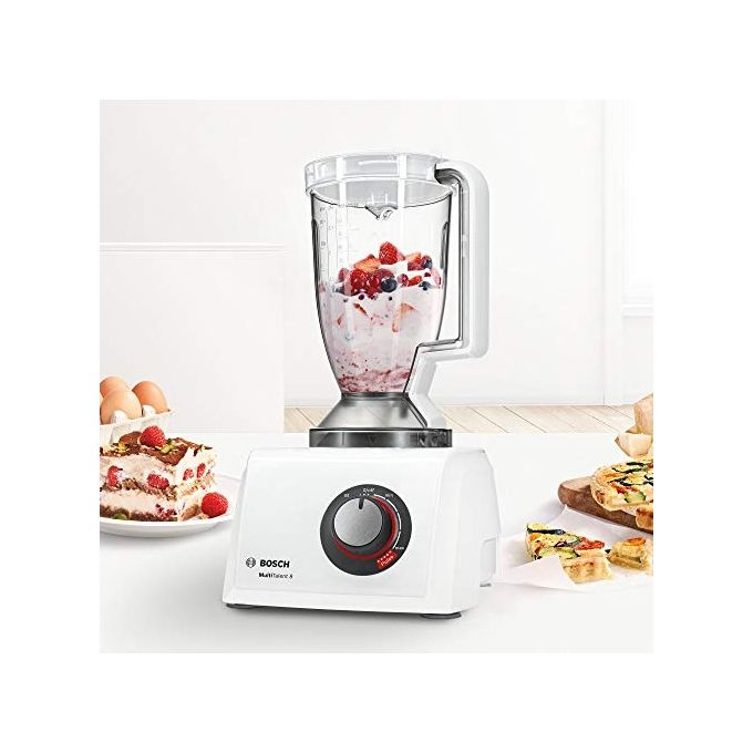 Bosch MC812W501 MultiTalent 8 Robot da Cucina Compatto Potenza 1000 W Ciotola XXL Capacita' 3,9 Litri Bianco