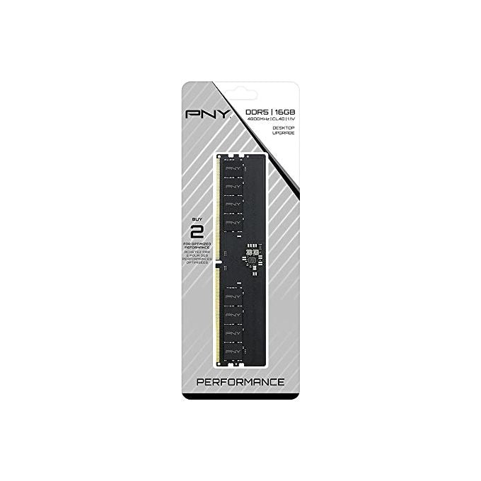 PNY MD16GSD54800-TB Performance Modulo RAM DDR5 16GB 4800MHz DIMM 288-pin CL40 1.1V colore Nero