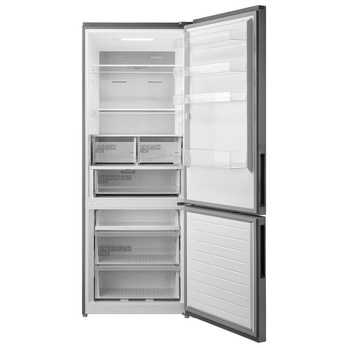 Midea MDRB593FGE46 Frigorifero Combinato Libera Installazione 435L Classe E 188 cm colore Acciaio inox
