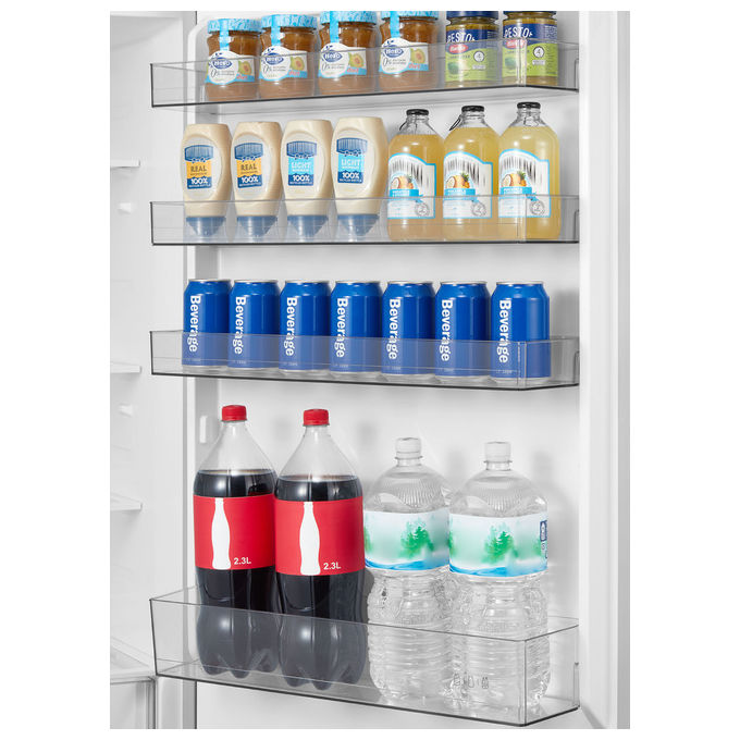 Midea MDRB593FGE46 Frigorifero Combinato Libera Installazione 435L Classe E 188 cm colore Acciaio inox
