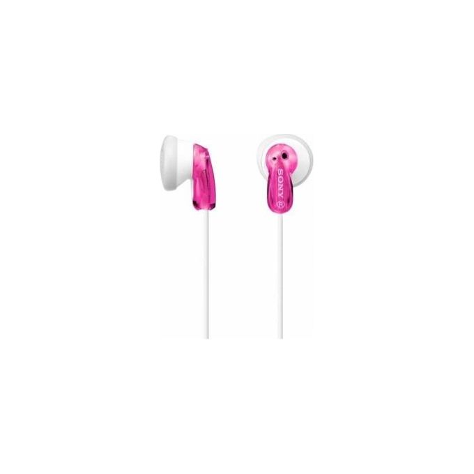 SONY Cuffie Auri Pink 9mm Cuffie a Padiglione di Alta Qualita' Design Ergonomico e Suono Potente per un'Esperienza di Ascolto Ottimale