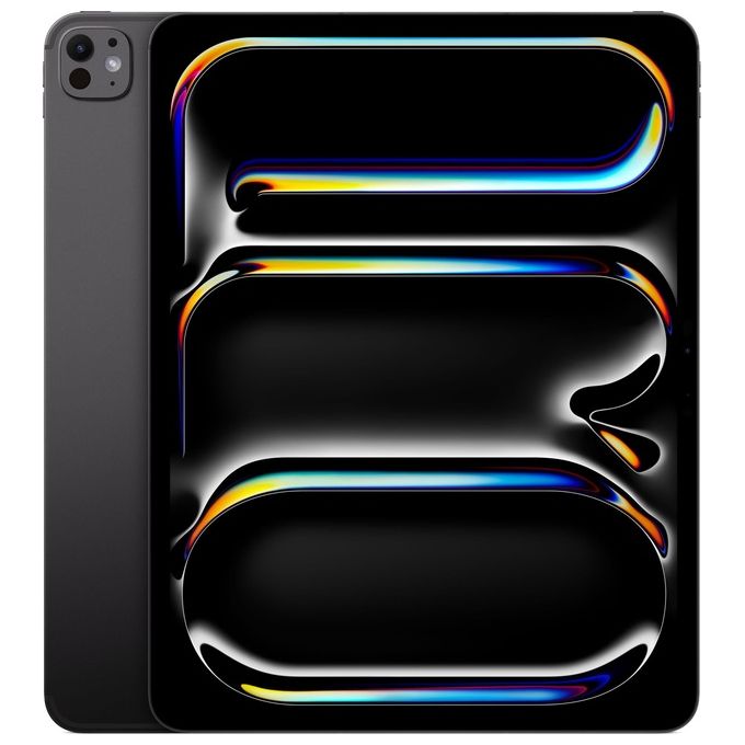 Apple 195950406269 iPad Pro 13'' Wi-Fi Cellular 2TB con vetro nanotexture colore Nero Siderale