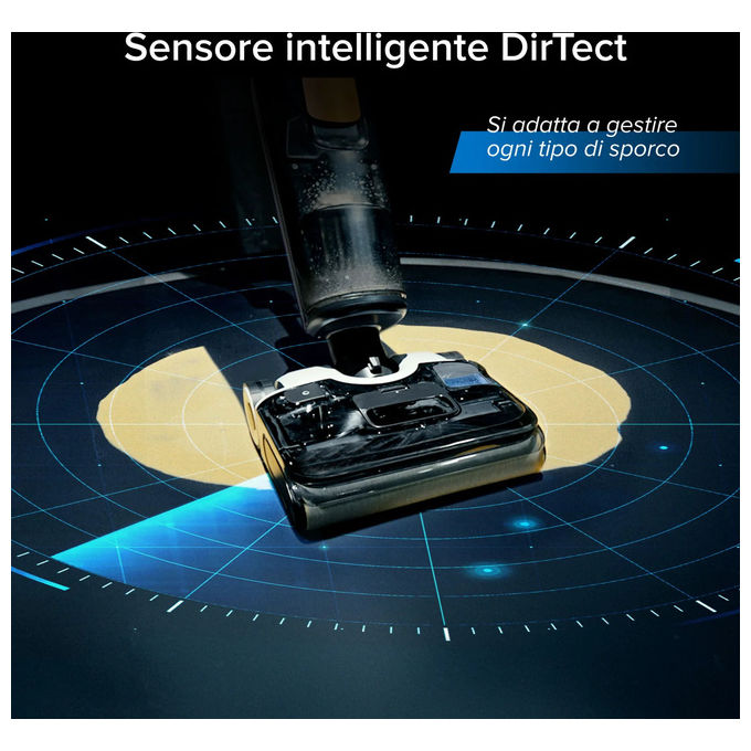 Roborock, Aspirapolvere a Secco e Umido F25 Ace Combo, Nero