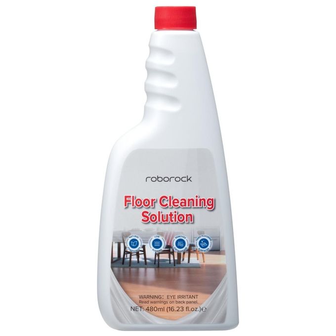 Roborock 8.02.0370 Detergente Liquido per Pavimenti 480 ml Compatibile con Tutti i Robot Roborock