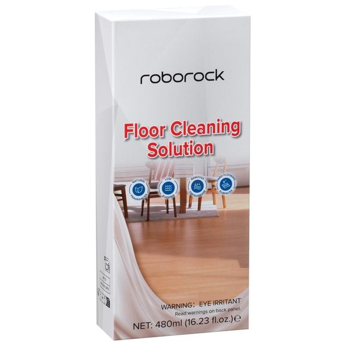 Roborock 8.02.0370 Detergente Liquido per Pavimenti 480 ml Compatibile con Tutti i Robot Roborock