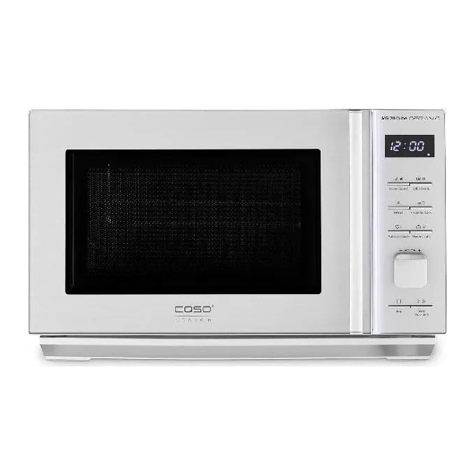 Caso 3325 MG 20 Cube Ceramic Forno a microonde con Grill 20 L 800 W 13 Programmi Blocco Bambini colore Argento